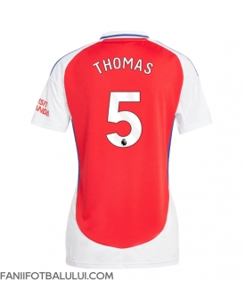 Arsenal Thomas Partey #5 Tricou Fotbal Replică 2024-25 Femei Acasa